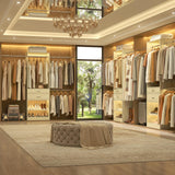 Closet System with 2 Wooden Drawers