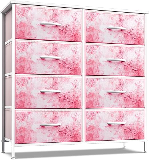 Dresser with 8 Drawers - Furniture Storage Chest Tower Unit for Bedroom