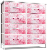 Dresser with 8 Drawers - Furniture Storage Chest Tower Unit for Bedroom, Hallway