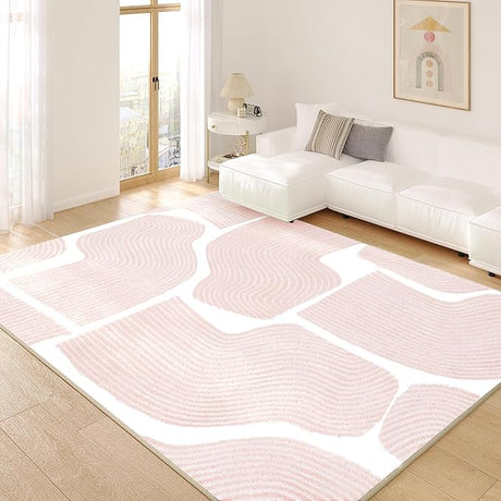 Zen Garden Area Rug - Ultra Soft Area Rug 3x5, Non Slip, Stain Resistant Living Room Rug,