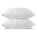 2 Pack King Size Rayon Derived from Bamboo Pillows for Sleeping