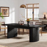 78.7" Extra Long Dining Table for 6-8 People