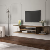 Pivot 47'' Modern Floating TV Stand Shelf Media Console Floating Entertainment