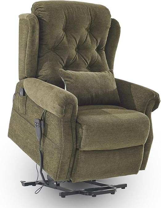 SootheEase Dual Motor Lift Chair with Infinite Recline, Heat & Massage