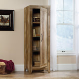 Adept Narrow Storage Pantry Cabinet, ‎L: 22.60" x W: 16.77" x H: 70.98"