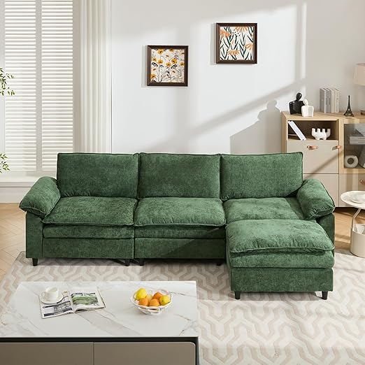 Modular Sectional Sofa Modern Convertible L Shaped Couch