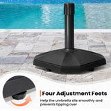 Pellebant Patio Umbrella Base 30LBS - Heavy Duty Outdoor Patio Market Umbrella Stand