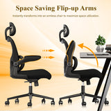 Ergonomic Office Chair with Adjustable Lumbar Support