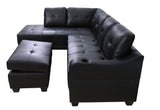 Sectional Set, Black