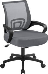 Ergonomic Office Chair Mid Back Computer Chair Mesh Desk Chair with Lumbar Support