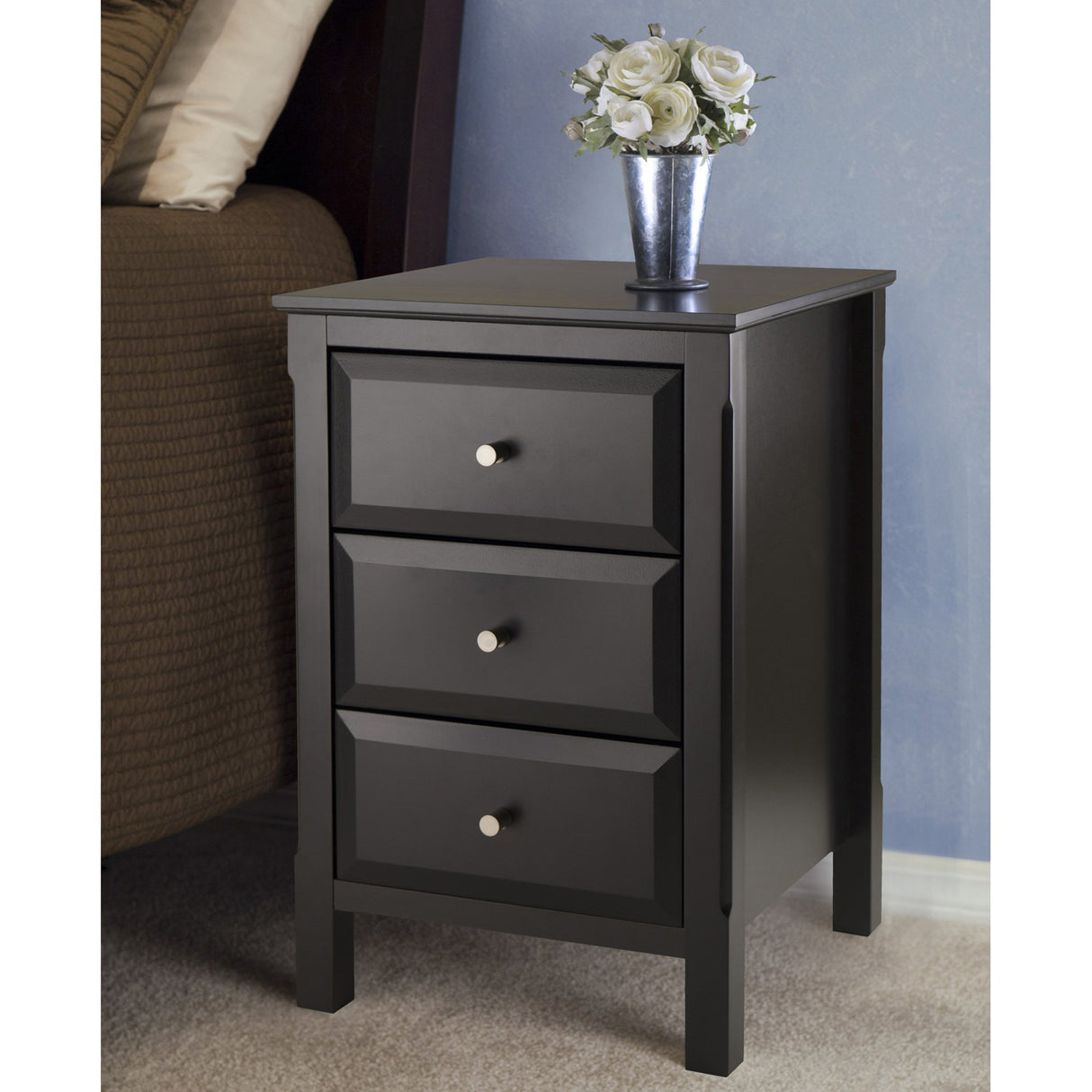 WINSOME Timmy Accent Table, Black