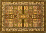 Washable Area Rug - 5'x7' Boho Living Room Rug, Non-Slip Soft Rugs Indoor for Bedroom