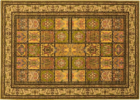 Washable Area Rug - 5'x7' Boho Living Room Rug, Non-Slip Soft Rugs Indoor for Bedroom