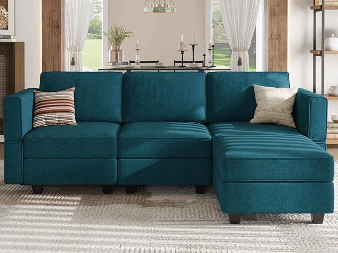 Sectional Sofa Modular L Shaped Couch 3 Seater Sectional Couch