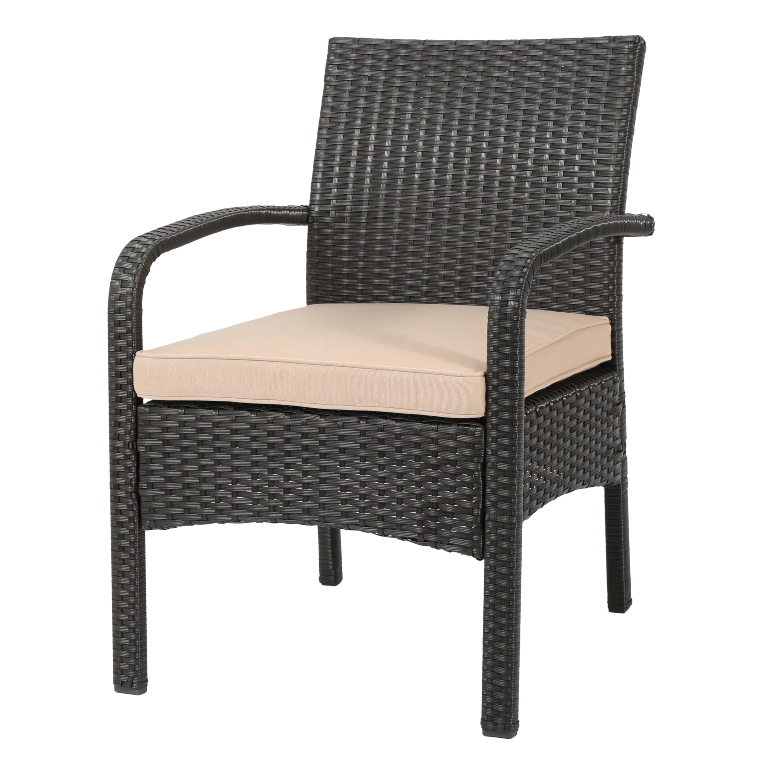 Furniture Set 4 Piece, Outdoor Conversation Sets- Rattan Wicker Sofa