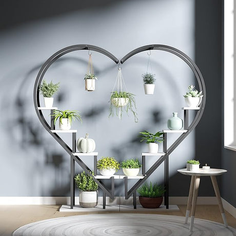 Plant Stand Indoor with Grow Lights, Corner Tall Plant Shelf for Indoor Plants Multiple