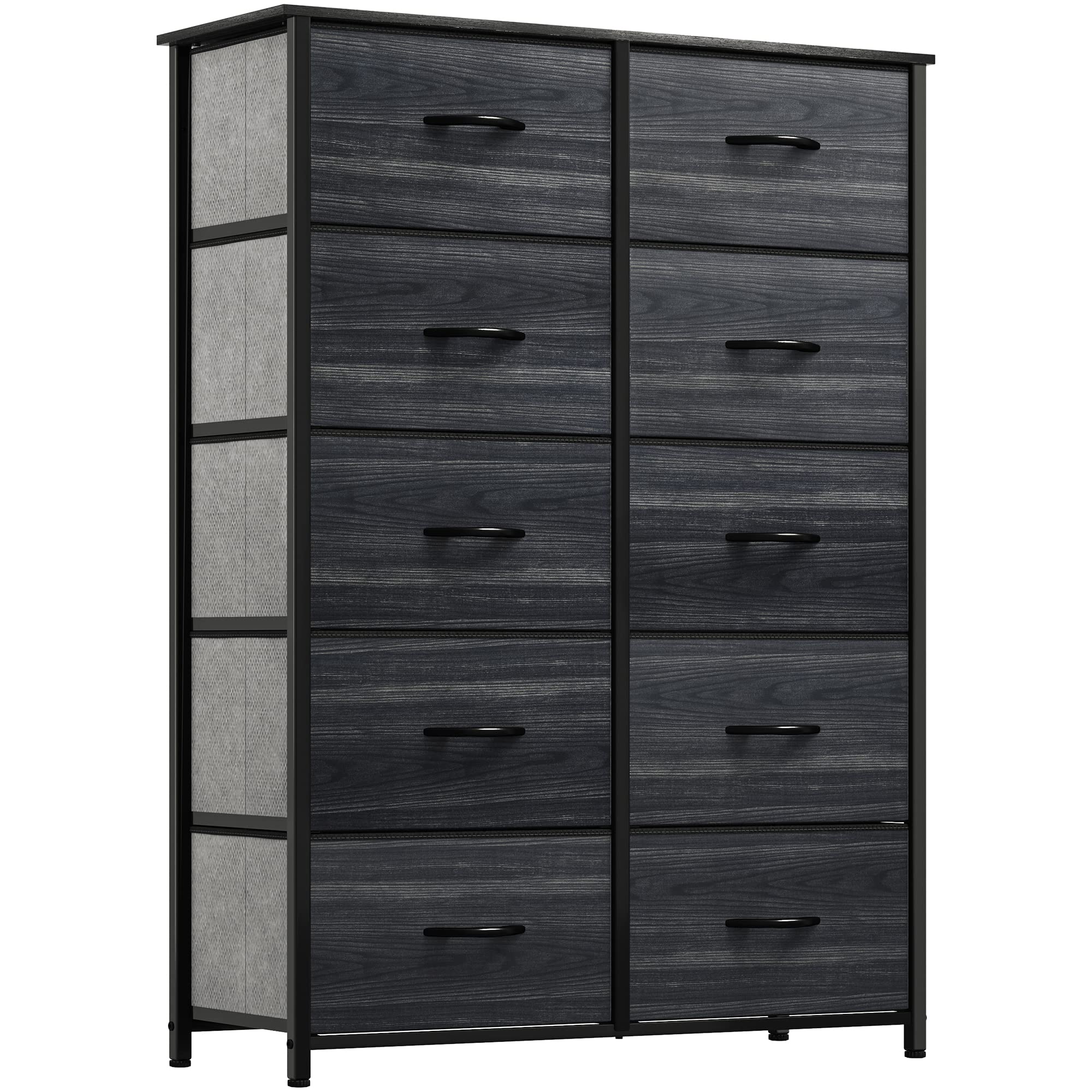10 Drawer Dresser - Fabric Storage Tower