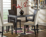 Owingsville Dining Bench - Rectangular - Black and Brown