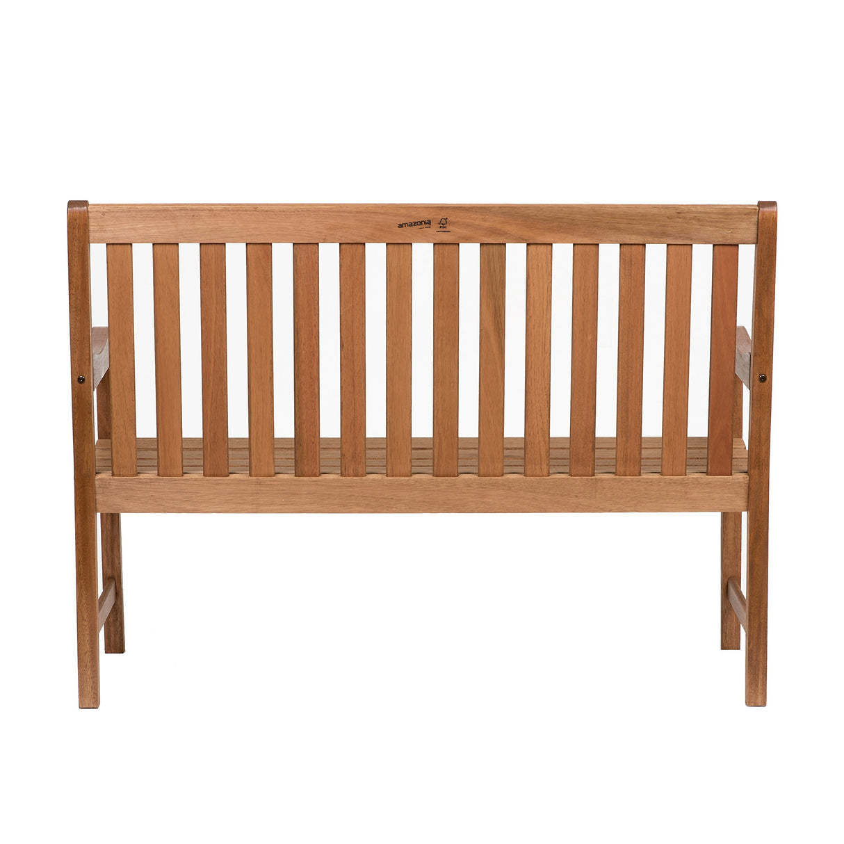 Amazonia Milano 4-Feet Patio Bench | Eucalyptus Wood | Ideal for Outdoors and Indoors