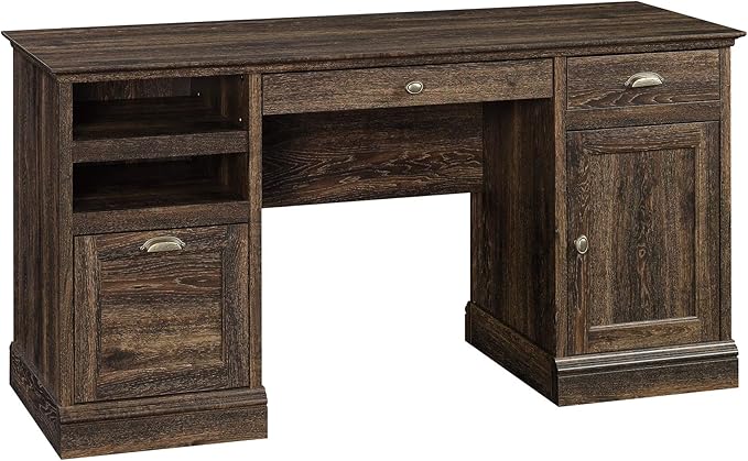 Barrister Lane Executive Desk, Salt Oak finish