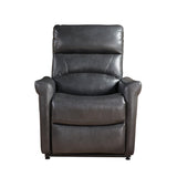 Eli Collection Modern Electric Leather Recliner Chair with Gentle Lower