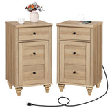 Nightstands with Charging Station