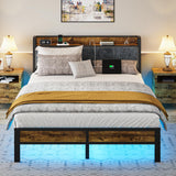Queen Bed Frame with Headboard