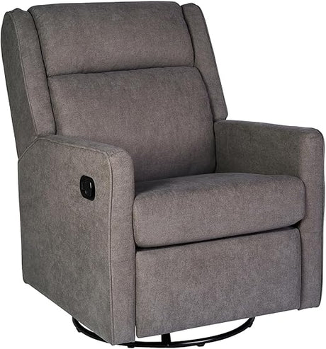 Cash Glider Rocker Chair, Manual 360 Degree Swivel Recliner Perfect