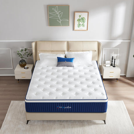 Queen Mattress,10 Inch Queen Size Mattress in a Box,Single Bed Mattress