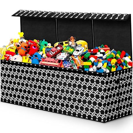 Chest for Boys&Girls, Storage Bins for Toys, Toy Box for Boys&Girls, Kids Toy Storage Bins,