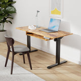 Standing Desk Adjustable Height with Extra Large Keyboard Tray, Electic Adjustable Desk