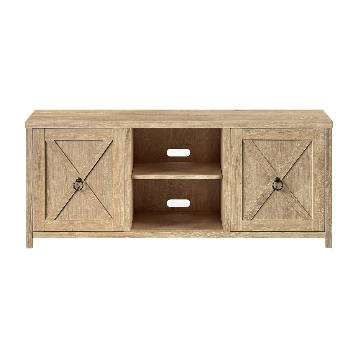 Granger TV Stand, 58" Wide, Brown