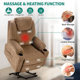 Power Lift Recliner Chair for Elderly Recliner Chair with Massage