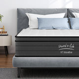 Queen Size Mattress 10 Inch Hybrid Mattress with Gel Memory Foam,