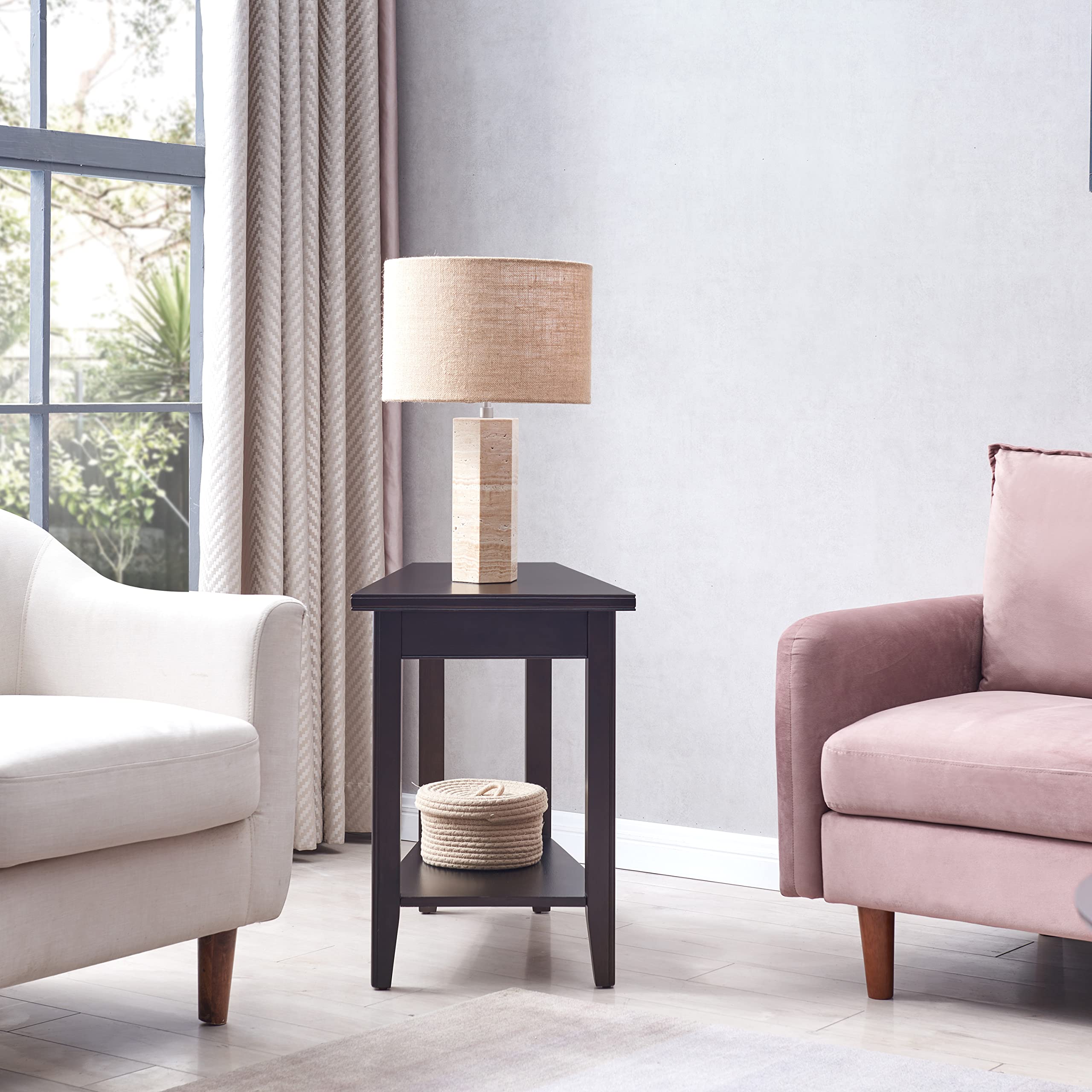 Laurent Recliner Wedge Table