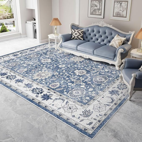 Area Rugs for Living Room - 5’x7’ Washable Area Rug for Bedroom Dining Room Kitchen