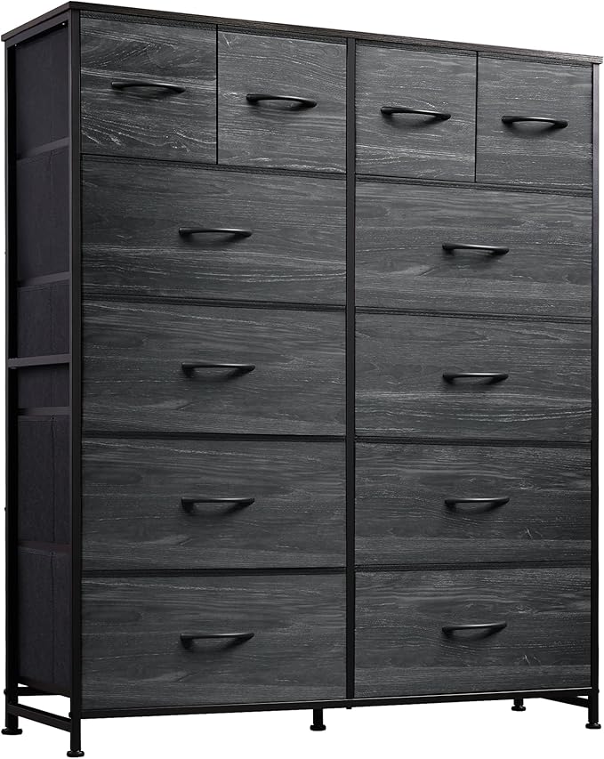 Tall Dresser for Bedroom with 12 Drawers