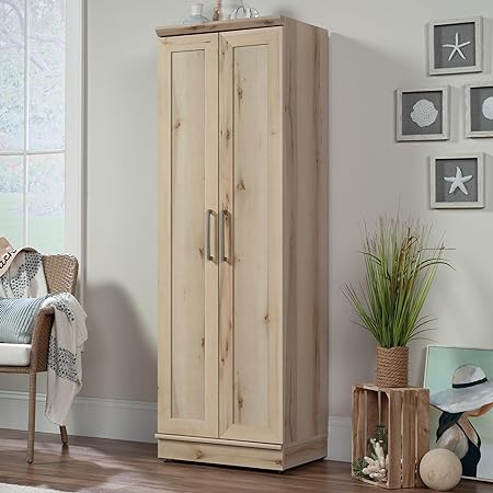 HomePlus Storage Cabinet/ Pantry cabinets, Soft White finish