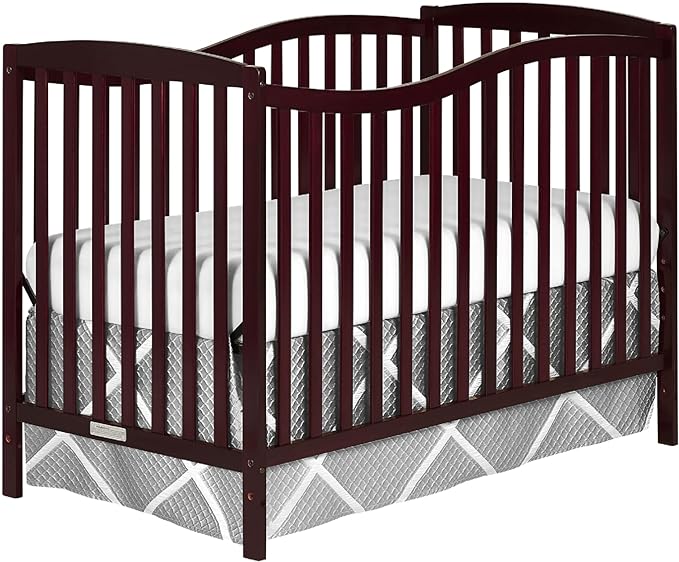 Chelsea 5-In-1 Convertible Crib In Cherry, JPMA Certified