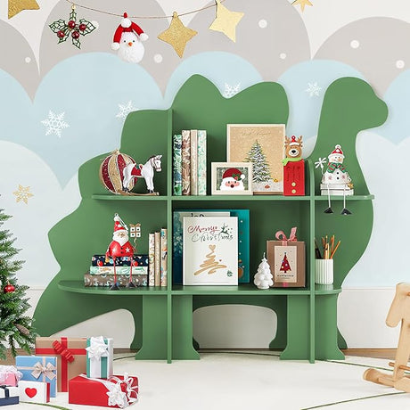 Tree Kids Bookshelf, Corner Bookshelf Kids, Bookshelf for Kids