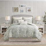 Cozy Cotton Comforter Set - Classic Modern Design, All Season Down Alternative Casual