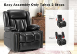 Dual Motor Power Lift Chair Recliner for Elderly with Heat and Massage, Infinite Position