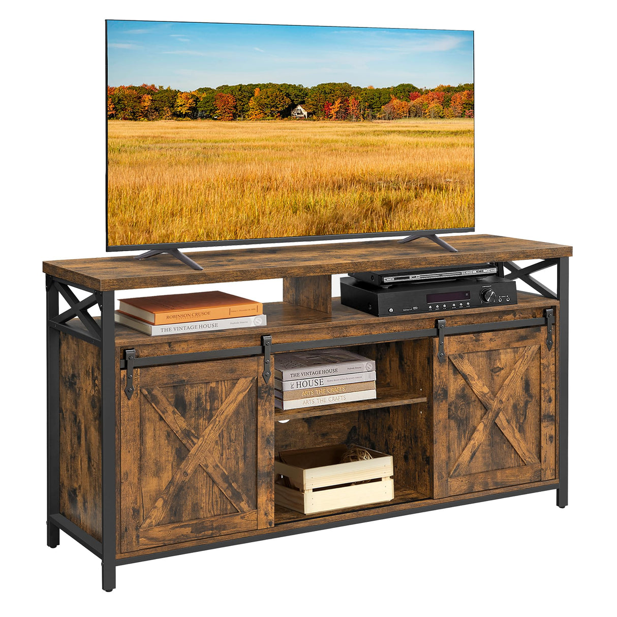 TV Stand for 65 Inch TV, Entertainment Center, TV Table and Console