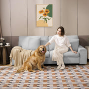 Modern Living Room Chenille Recliner Sofa Small Sofa,loveseat Sofa
