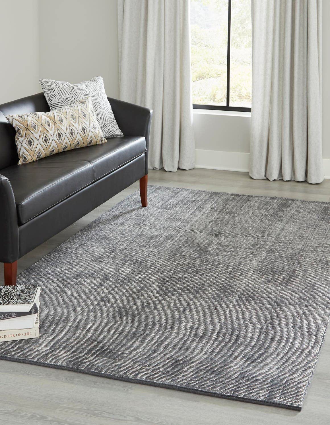 English Manor Collection Area Rug - Farmhouse (3' 3" x 5' 3" Rectangle, Earl Grey/ Ivory)