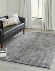 English Manor Collection Area Rug - Farmhouse (3' 3" x 5' 3" Rectangle, Earl Grey/ Ivory)