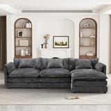 112" Oversized Sectional Sofa Cloud Couch for Living Room