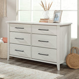 Dresser for Bedroom with LED Lights, 12 Drawers Bedroom Dresser, Black Dresser and Tall Dresser with Open Shelves, Fabric Dressers & Chests of Drawers with Sturdy Metal Frame, White