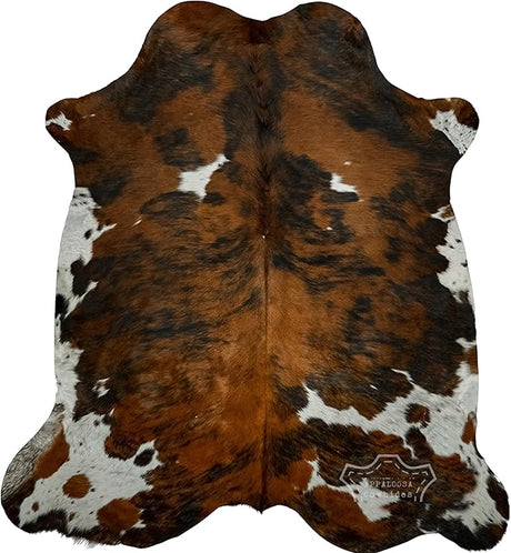 Genuine Cowhide Rug - Natural Cow Leather Rugs for Bedroom & Area Rug Living Room