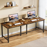 78.7 Inch Extra Long Computer Desk for 2 Person, Double Long Desk Workstation